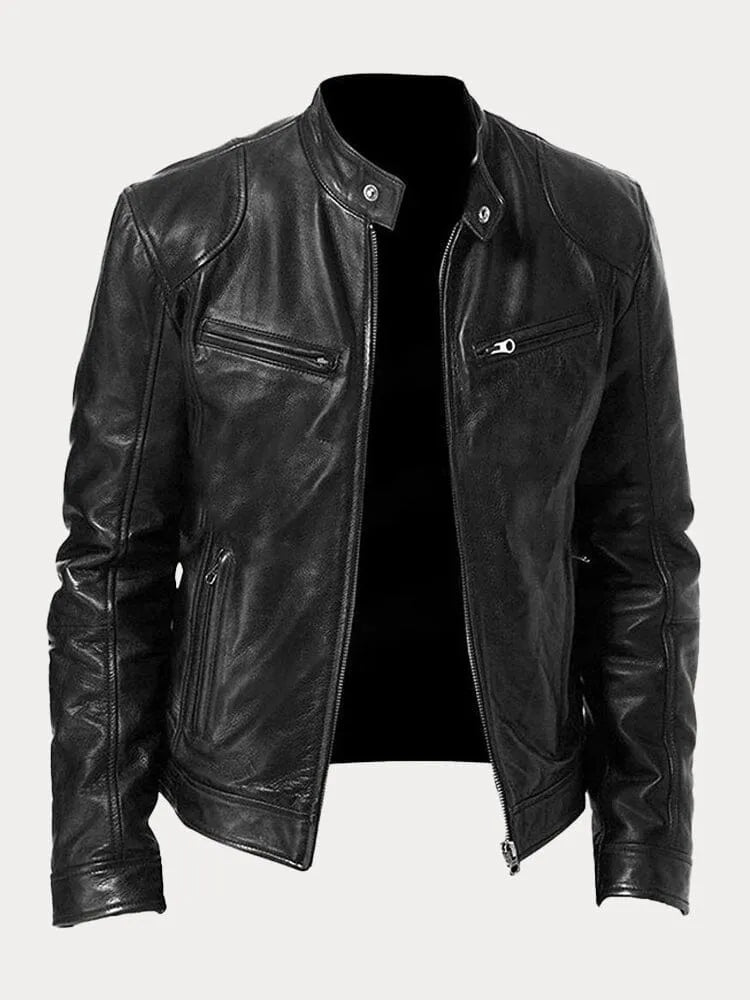 FELIX | CASUAL LEATHER LOOK JACKET