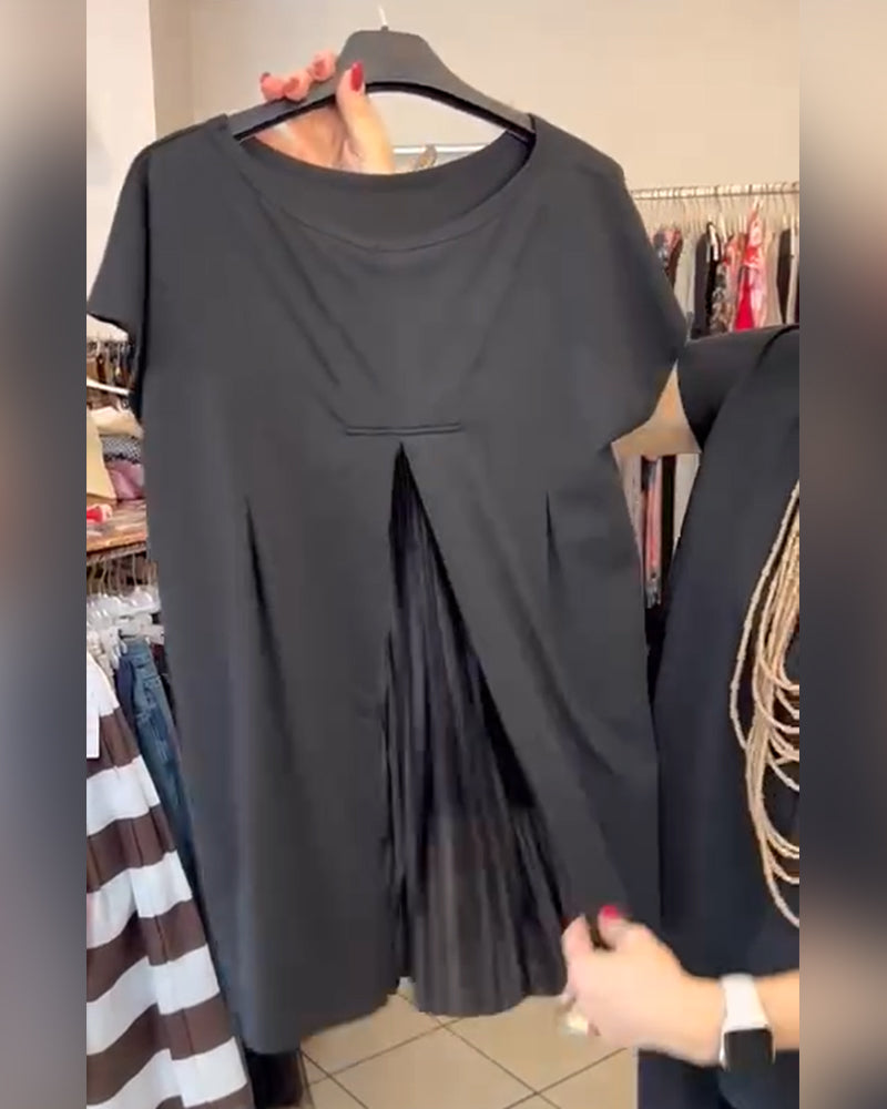 Eileen | Casual Solid Colour Street-Style Blouse